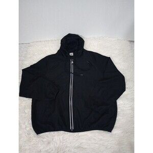 Victoria's Secret Pink Black Ombre Anorak Windbreaker jacket women’s size M/L